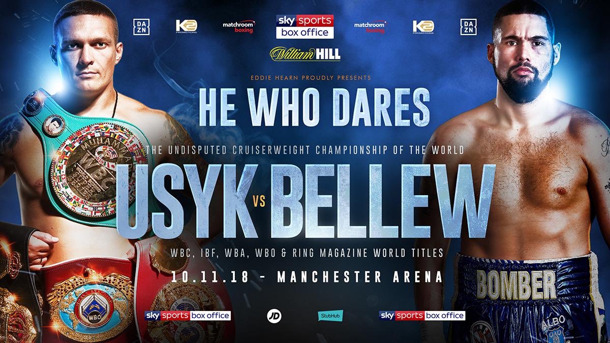 Usyk vs. Bellew, el 10 de noviembre - Espabox